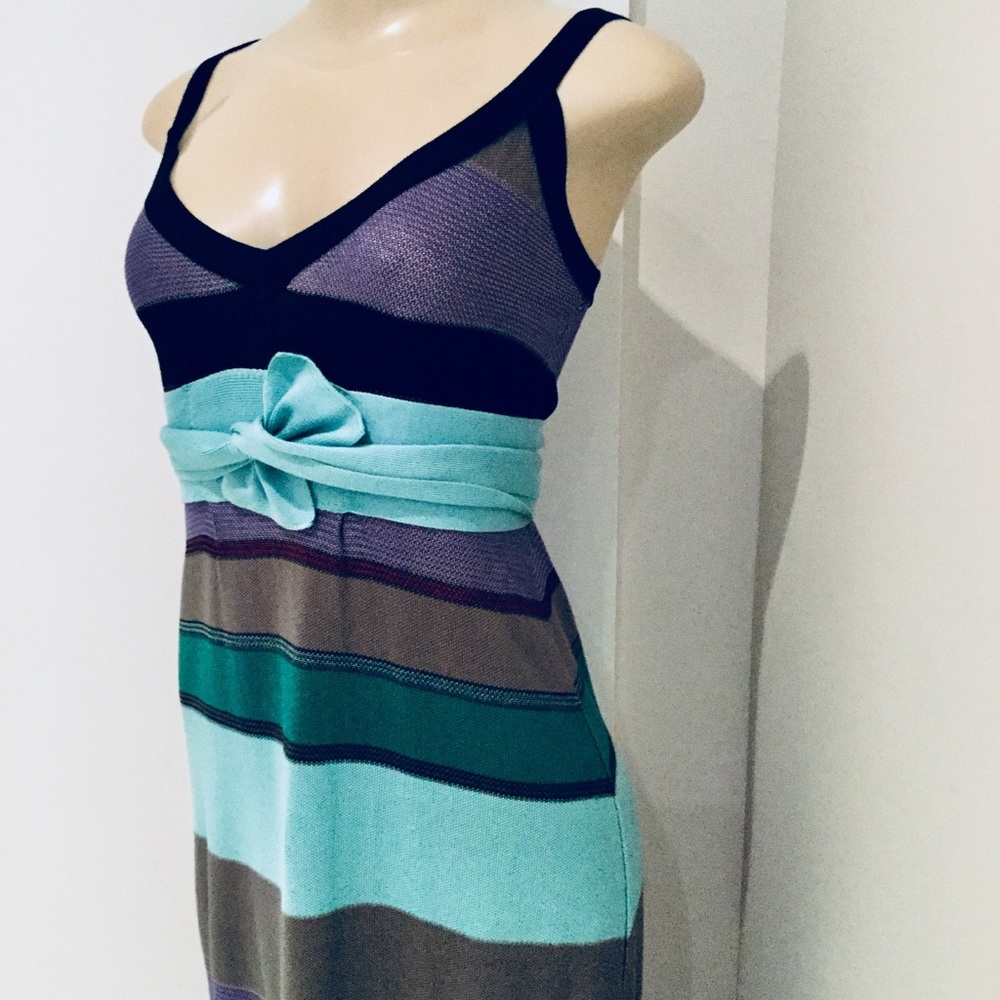 MISSONI STRIPED  KNIT DRES - Picture 4 of 11